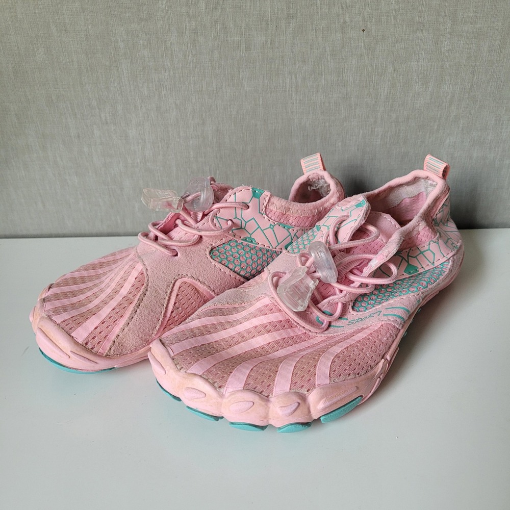 Girl's Water Shoes Kids Size 31 Pink Good Barefoot Athletic Beach Gorpcore
